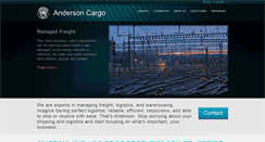 Desktop Screenshot of andersoncargo.com